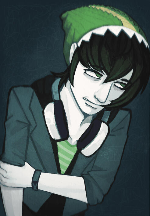 Fanart of Mark Berskii from P:JEG