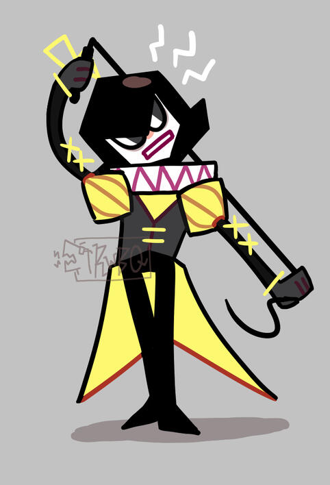 Stylized fanart of Ringmaster