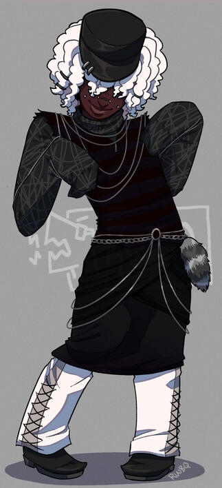 Standing sprite of an original character