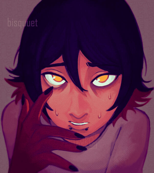 Painted Illustration of a fandom original character